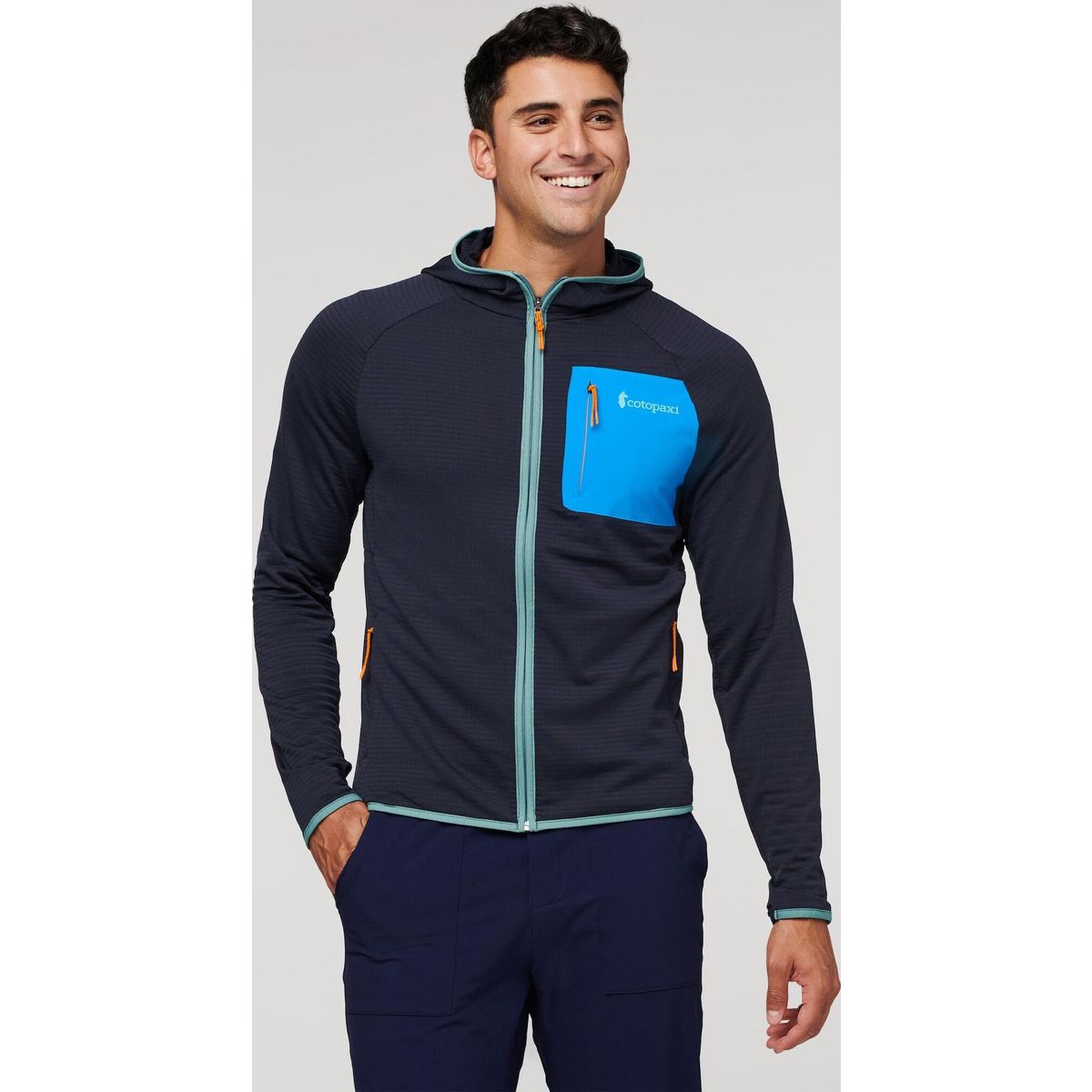 Cotopaxi Otero Fleece Full-zip Hooded Jacket graphite (GRAPH) XL OTRFZ-GRAPH-M-XL