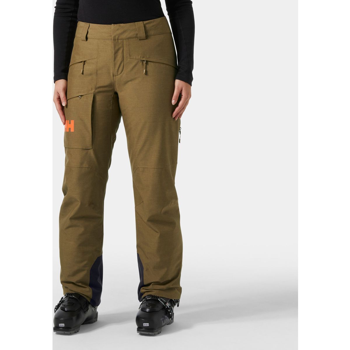 Helly Hansen W Powderqueen Pant sepia (718) XL 65925_718-XL