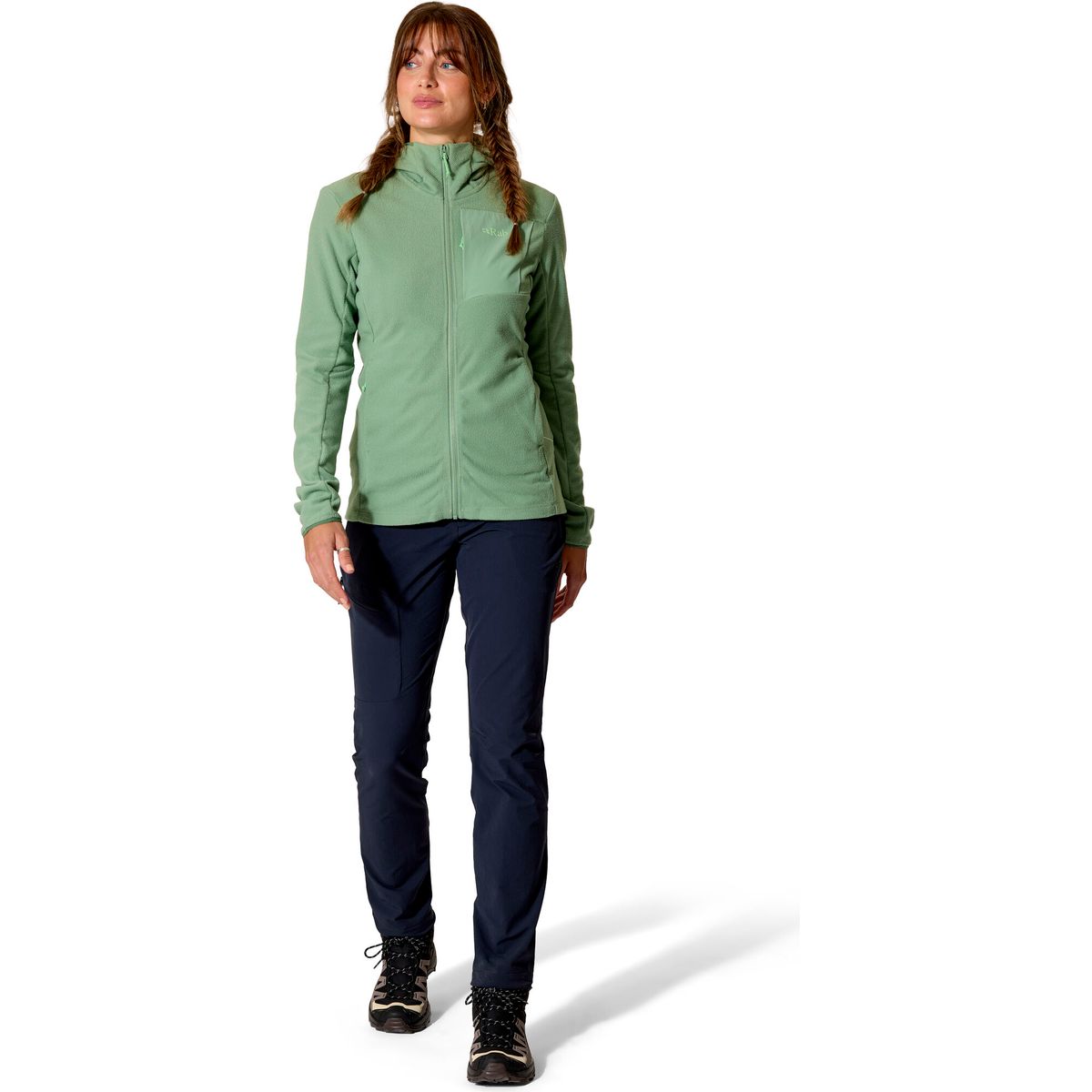 Rab Tecton Hoody Wmns dark fig green (DFG) 10 QFG-90-DFG-10