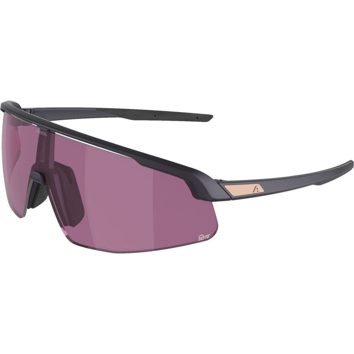 Alpina Turbo Pro Q-lite gun matt pink (23) one size A8749023