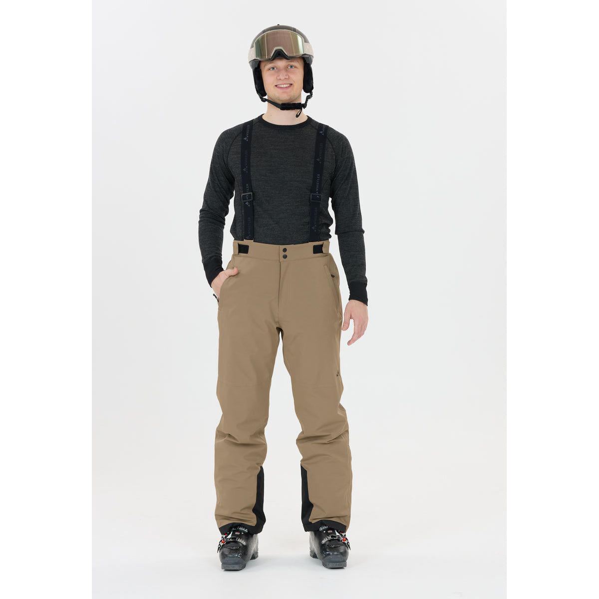 Whistler Gippslang M Functional Ski Pants W-pro 15000 fallen rock (3040) L W173207-3040-L