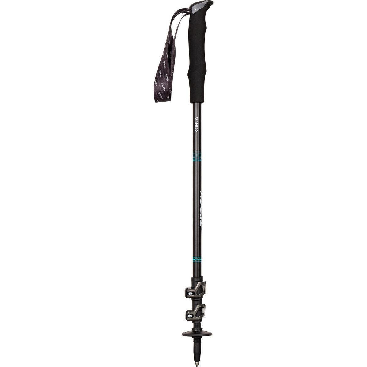 Kohla Track Wanderstock black/blue 2000523