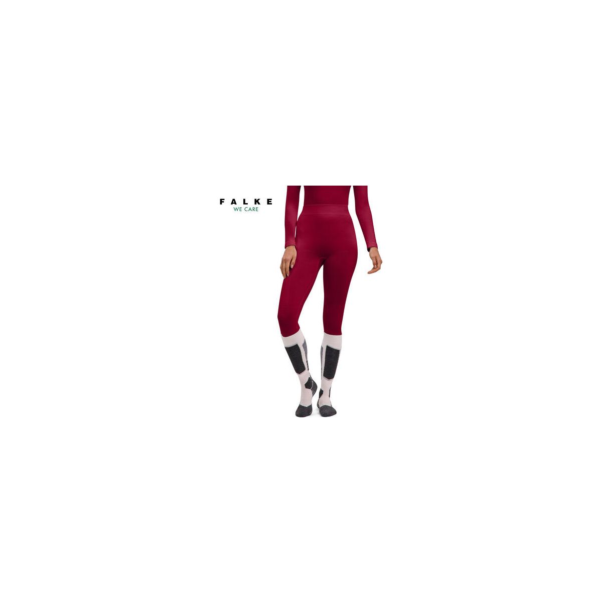 Falke Damen Tights Maximum Warm merlot (8117) (8117) M 33138-8117-M