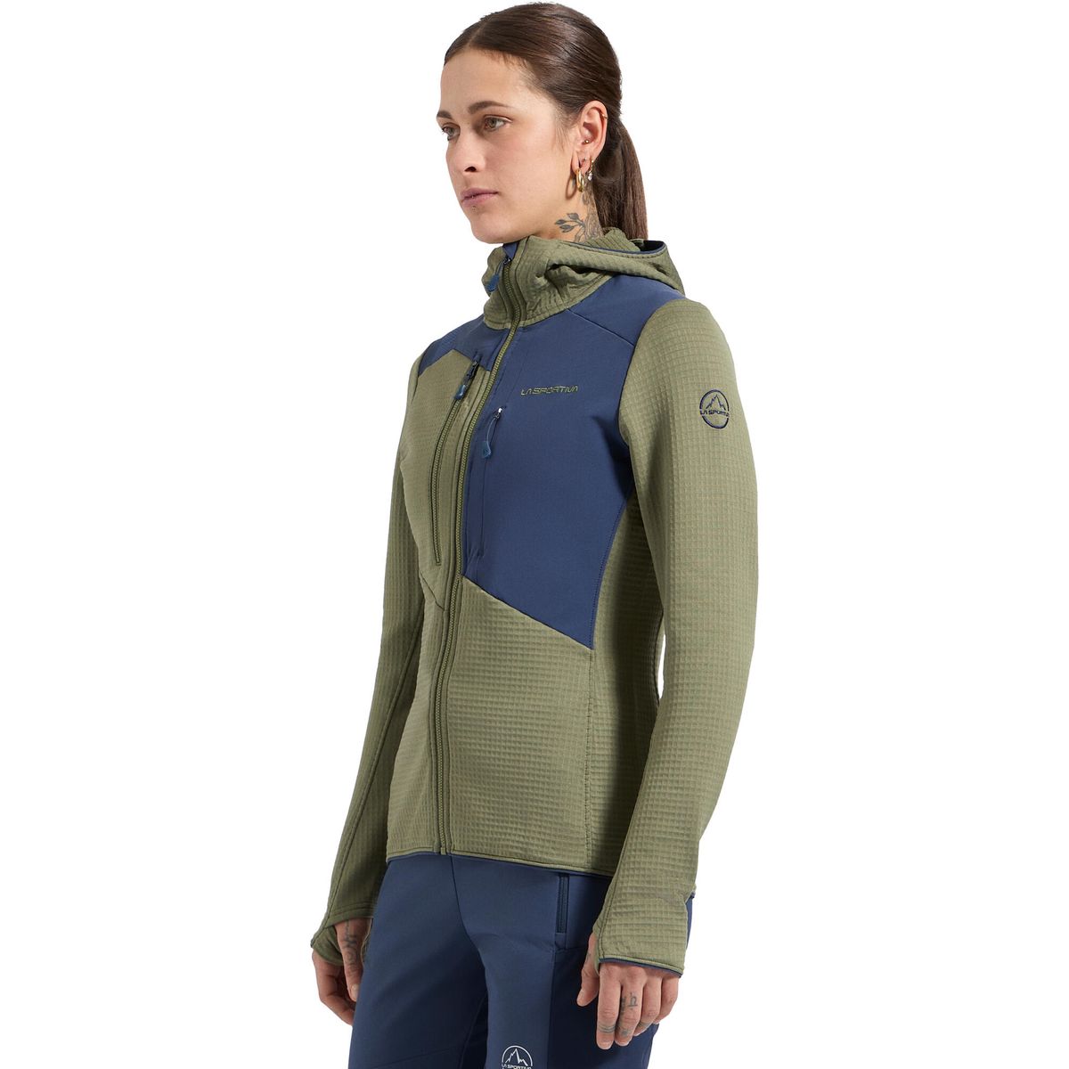 La Sportiva Lucendro Thermal Hoody Women cypress/night sky (E47B46) XS Image