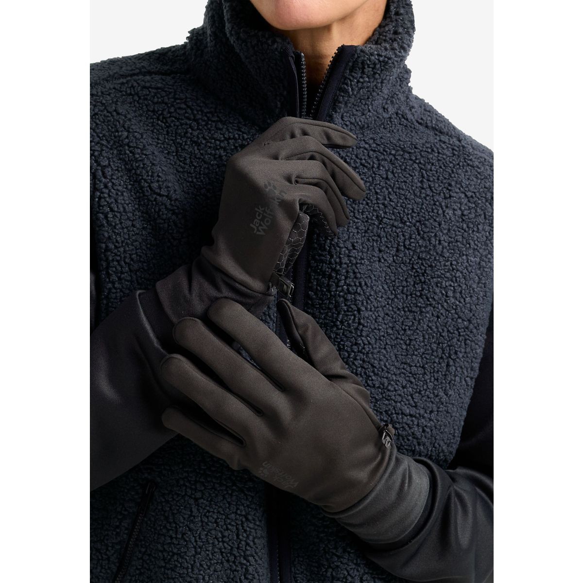 Jack Wolfskin Extensive Glove black (6000) XL A65234_6000_A12