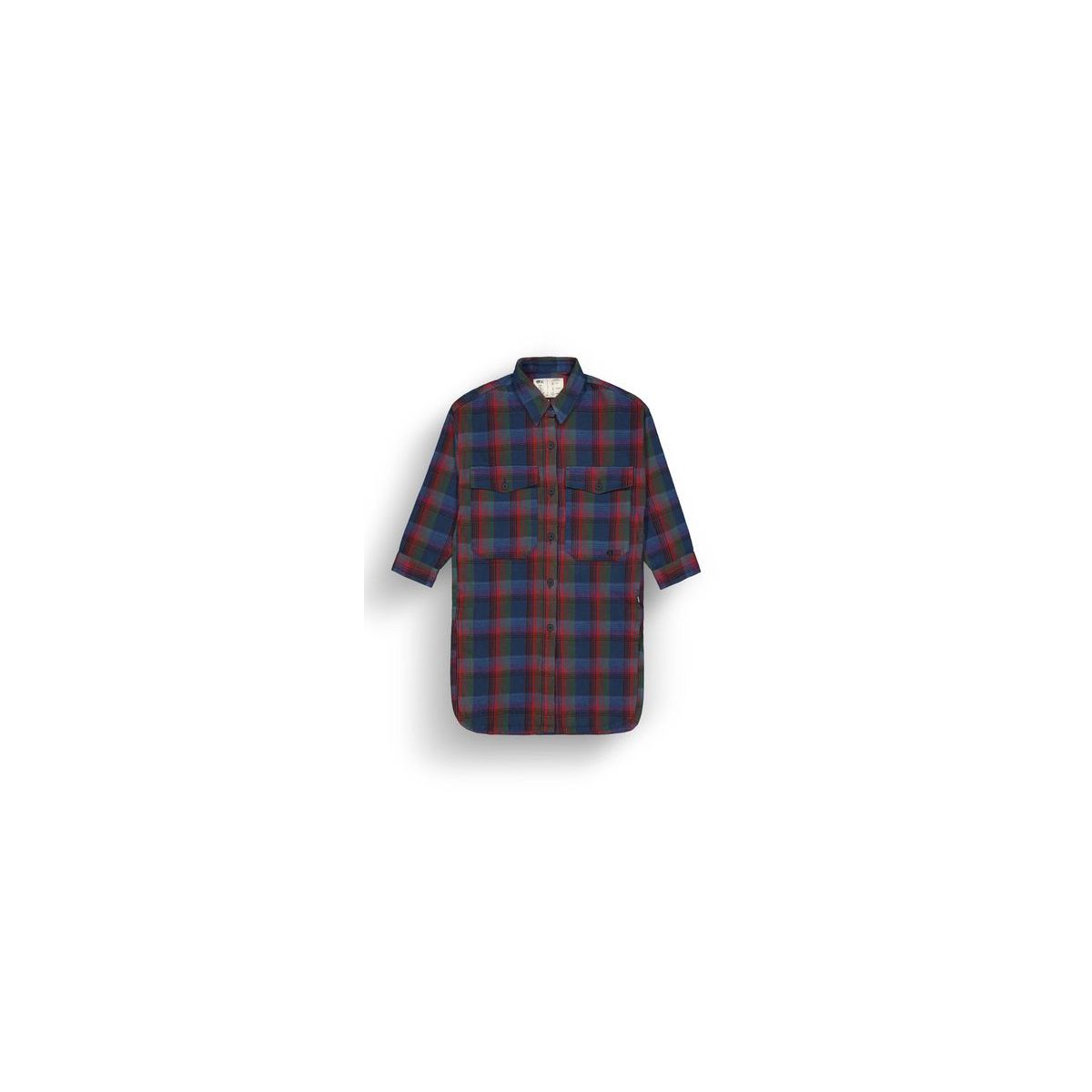 Picture Sotola Coat plaid dill (B) L WVT339BB Plaid DillL