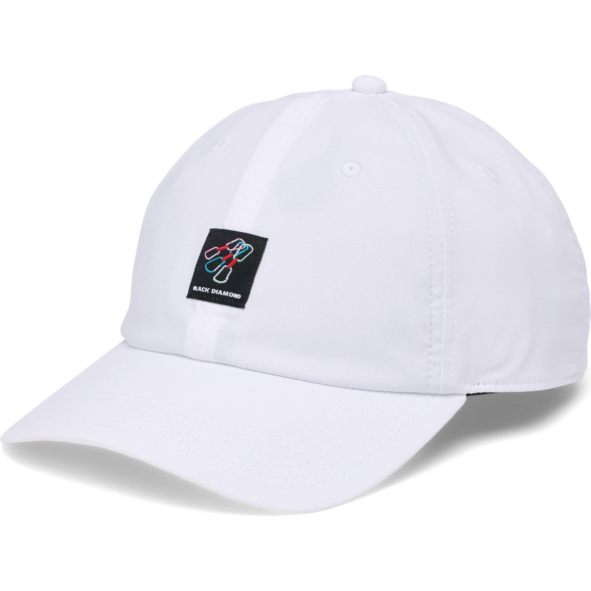 Black Diamond Synthetic DAD Hat white-blk woven qckdrs patch (9690) ALL AP7230639690ALL1