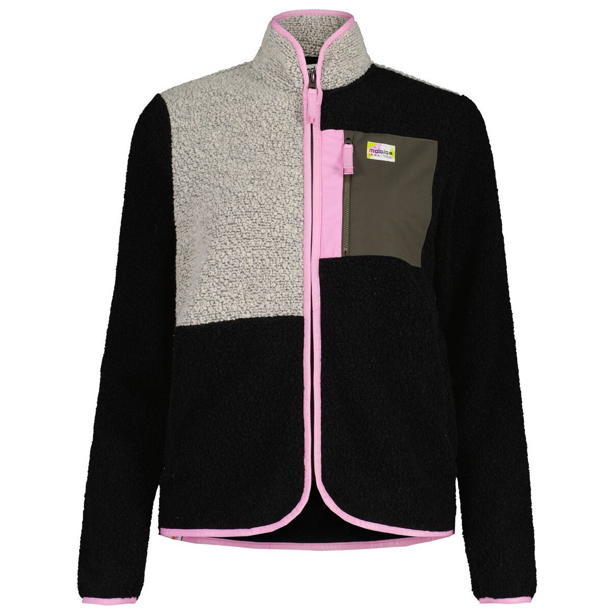 Maloja VALLETTAM. deep black multi (8862) L