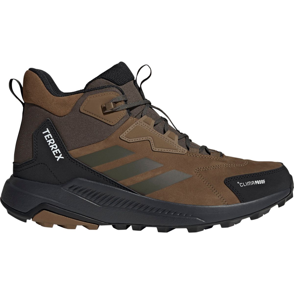 adidas Terrex Anylander Leather Mid Climaproof Traxion Hiking Shoes Men brooxi/shaoli/cblack (A7ZF) 11.5 KJ4373-A7ZF-690