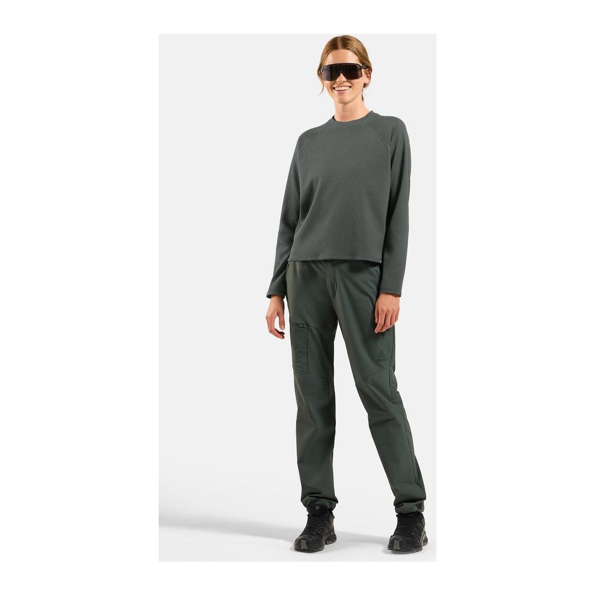 Odlo The Cubic Crewneck Multisport Mid Layer urban chic (10877) S 542991-10877-S