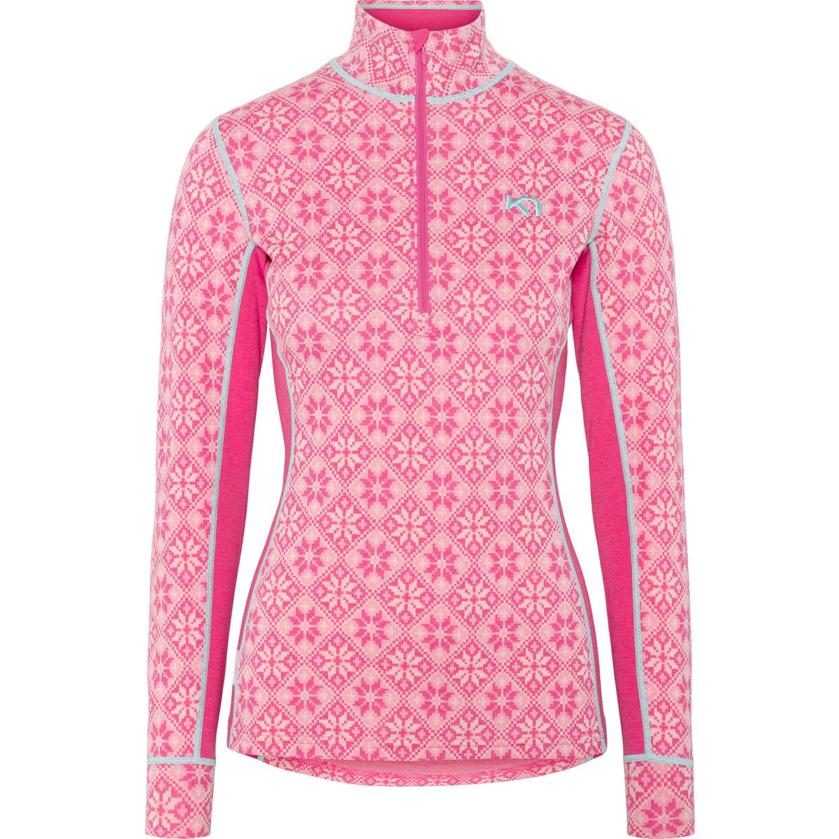 Kari Traa Rose Half-Zip bright pink (SPINK) S 622691-SPINK-S