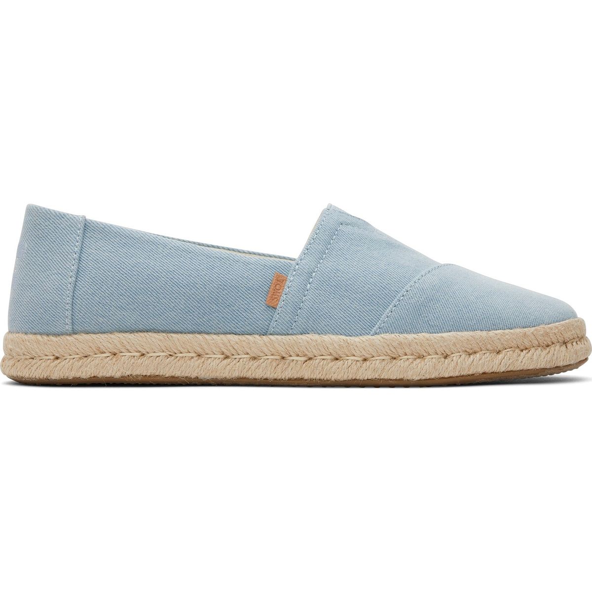 Toms Alpargata Rope 2.0 light blue heritage canvas 37.5 10020704-37.5