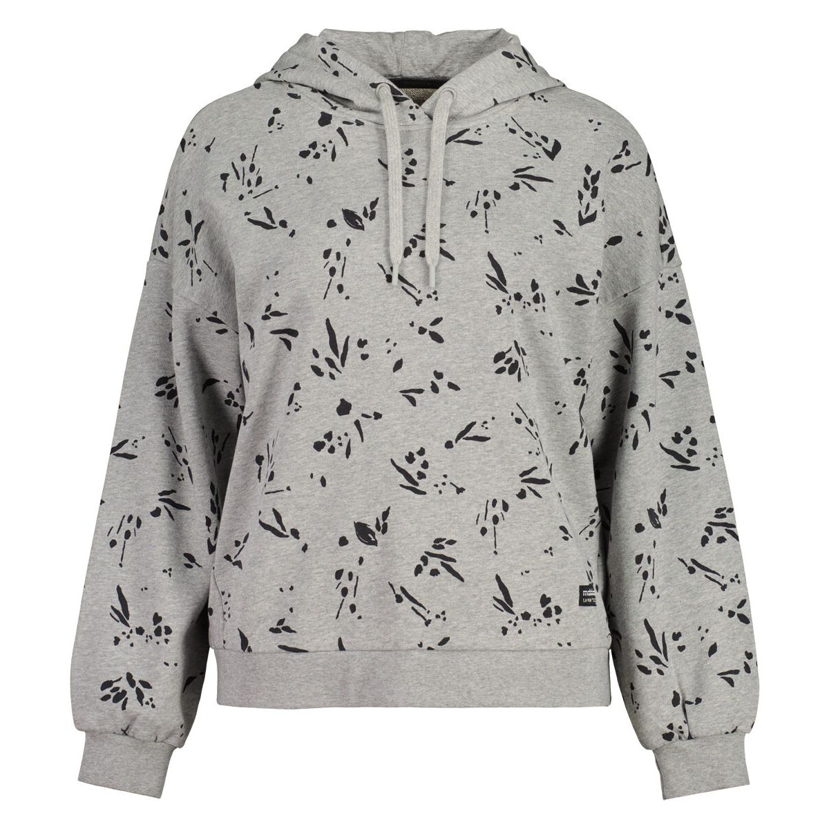 Maloja SaanersM. grey melange leafdots (1128) L 39437-1-1128-L