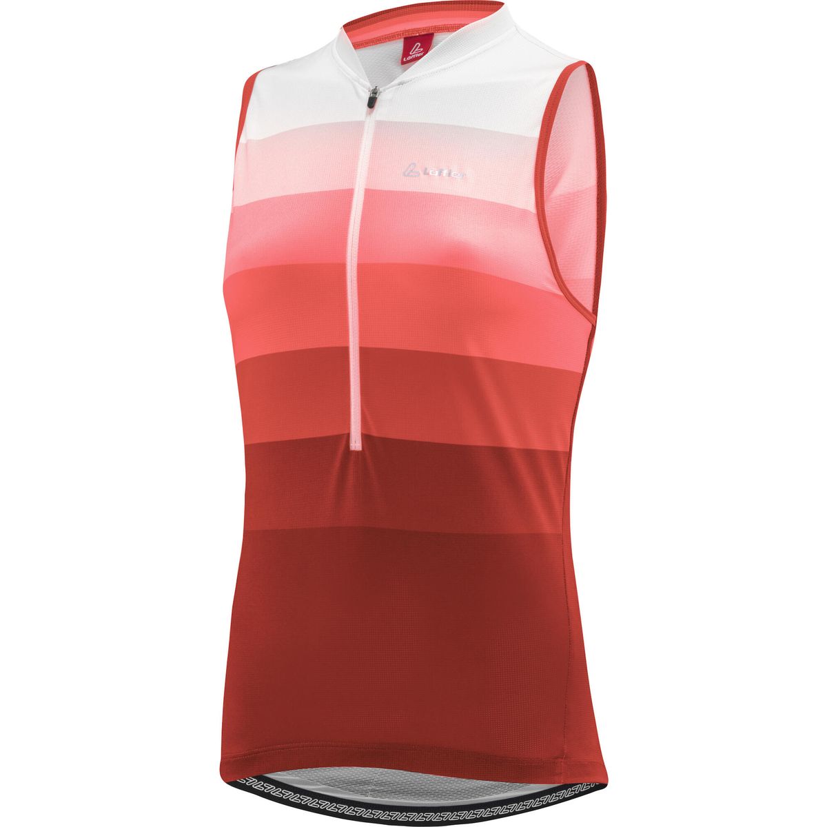 Löffler Women Bike Sleevless Jersey Half Zip Rainbow fire opal (521) 44 25658-521-44