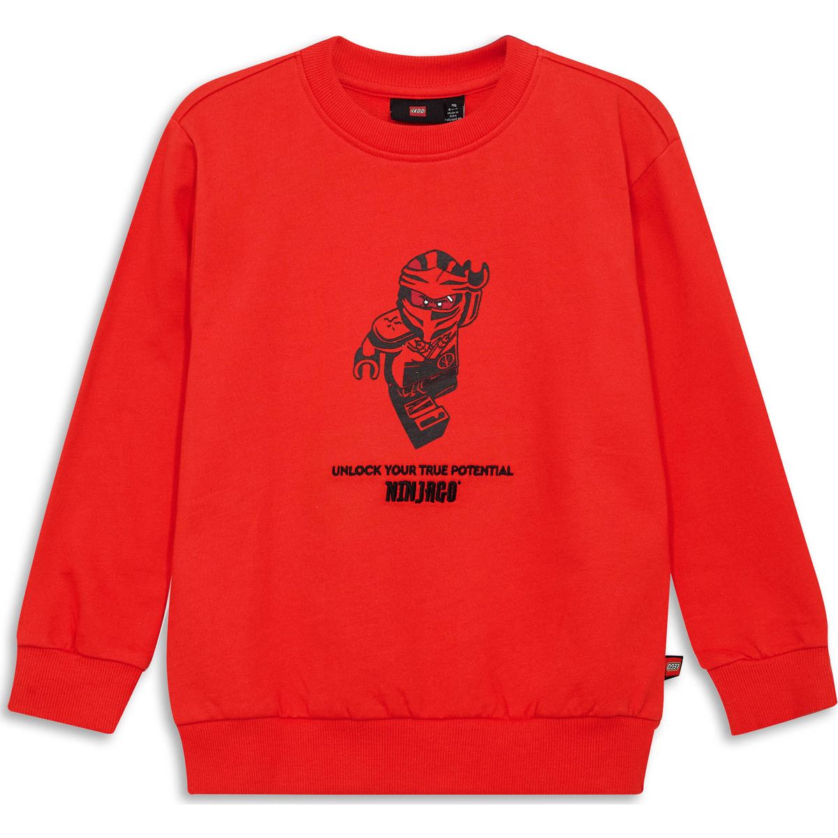 LEGO® kidswear LEGO NINJAGO SWEATSHIRT – LWSAKU 600 RED (349) 116 60-1101-881-349-116