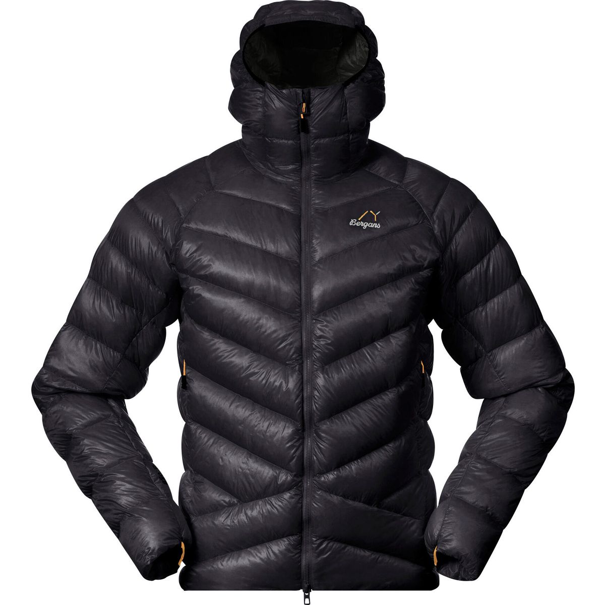 Bergans Y Lightline Weightless Down Jacket Hood Men dark shadow grey (24616) M 251917-3333-24616-M