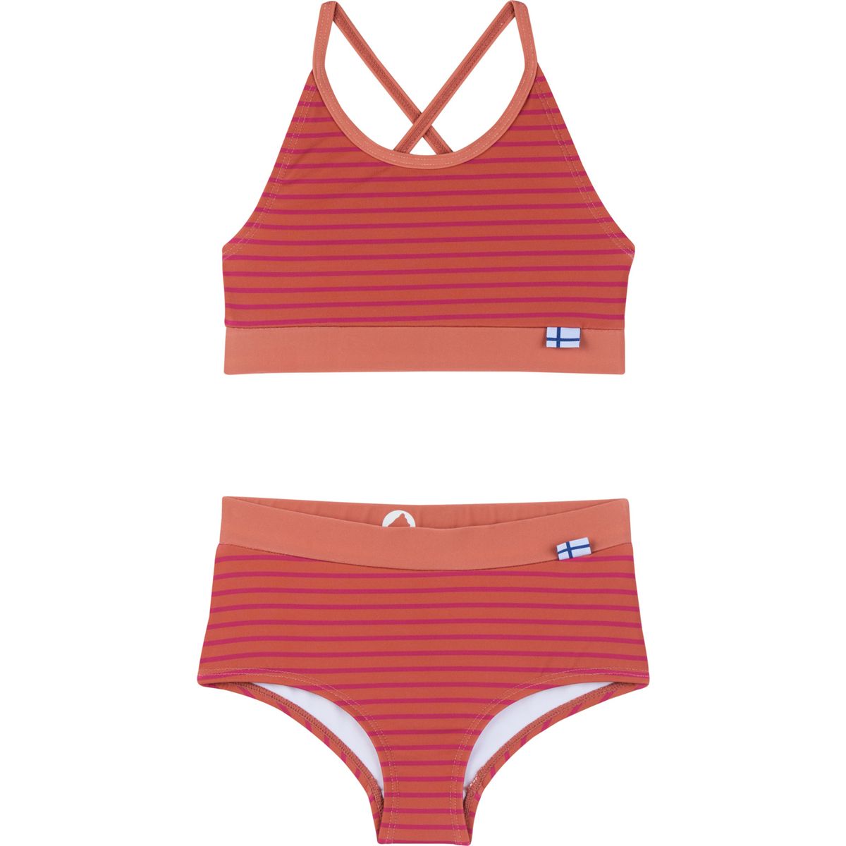 Finkid Bikinit EKO rust/peach (274219) 100/110 8000201-274219-100/110