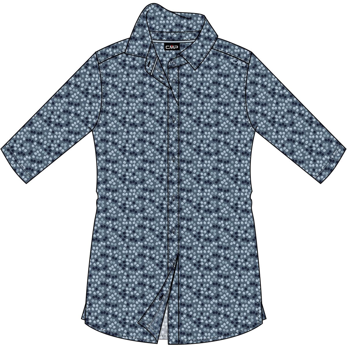 CMP Woman Shirt space-sky blue (33ZV) 38 33S5656-33ZV-38