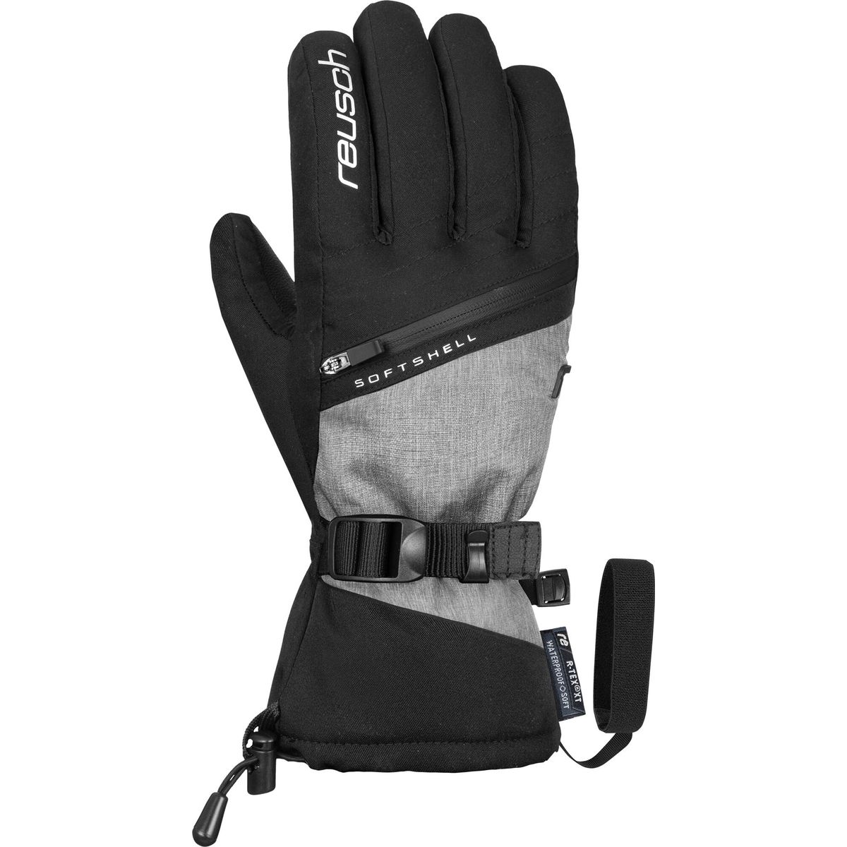 Reusch Demi R-tex XT black / grey melange (7688) 6 6331227-7688-6