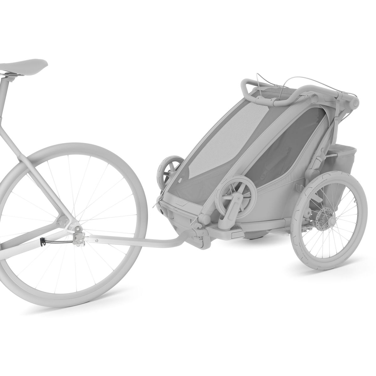 Thule Axle Mount Ezhitch Plate W/Qr neutral 20201525