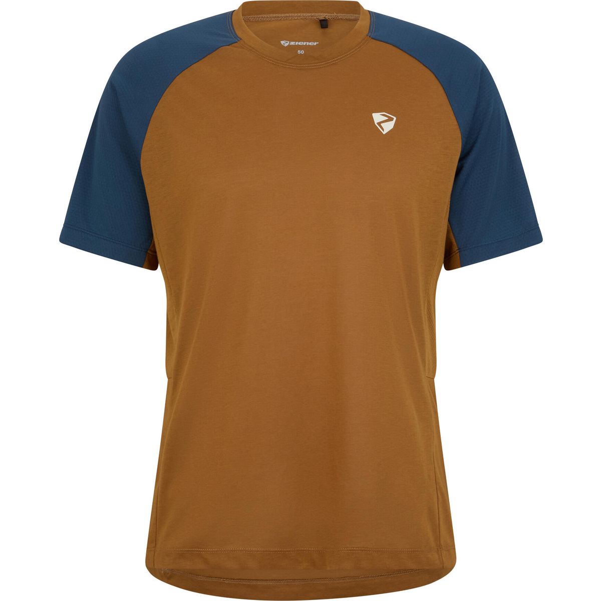 Ziener Nemuel-z Shirt Men wood (732) 48 431001-732-48