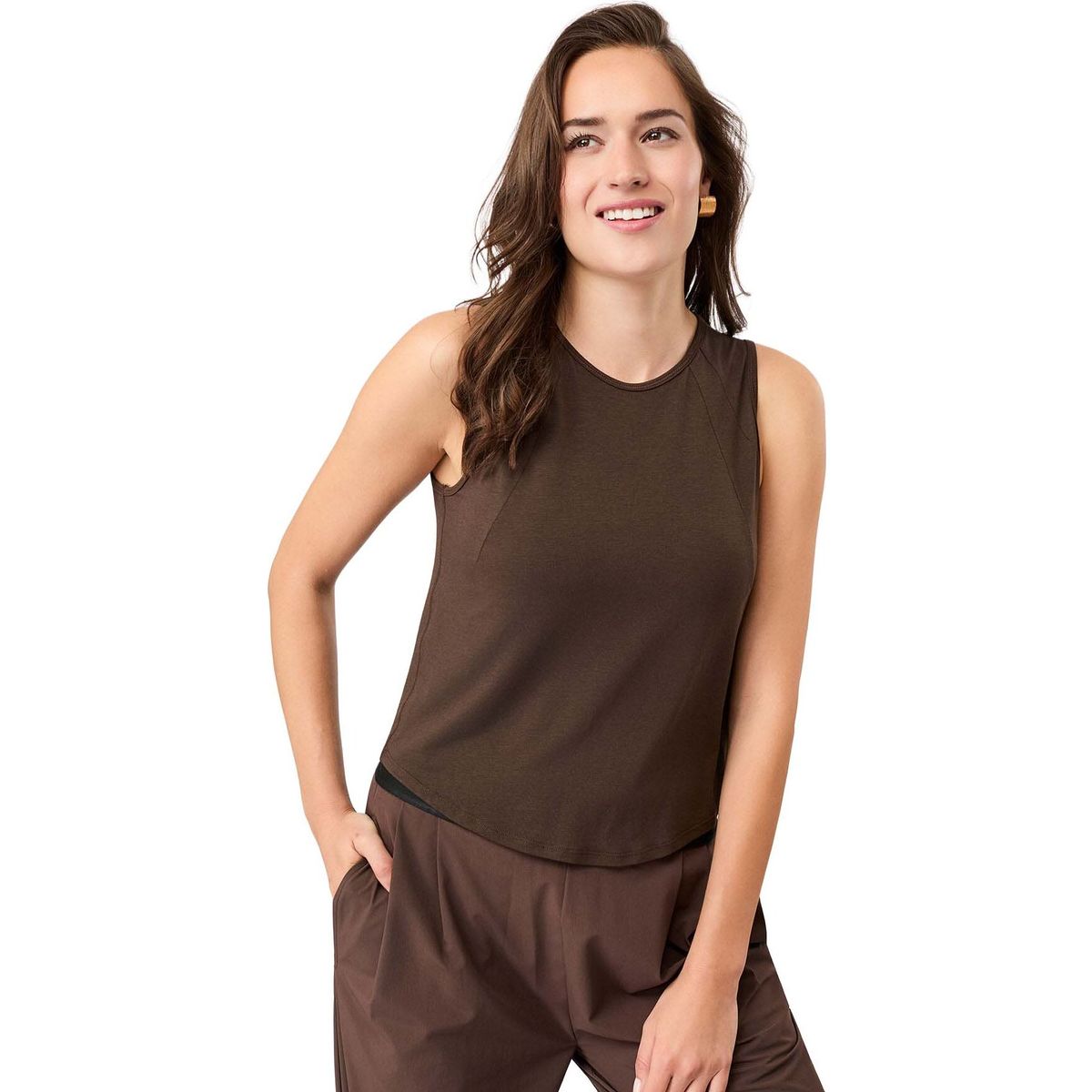 Mandala Cropped Tank Top terra S TO80JE18-Cropped-Tank-Top-terra-S