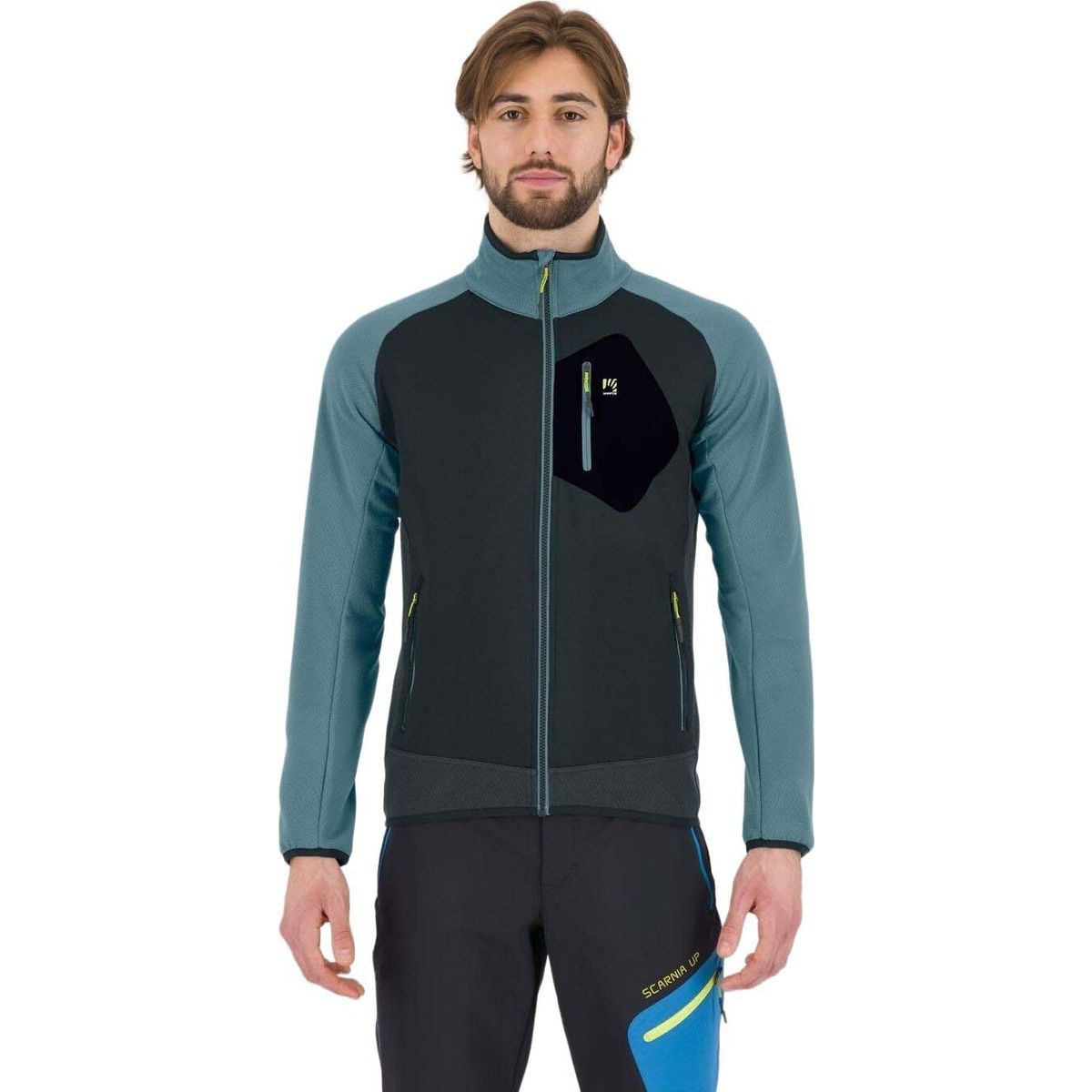 Karpos Odle Fleece woodl.gray/smoke blue (008) S 2500491-008-S