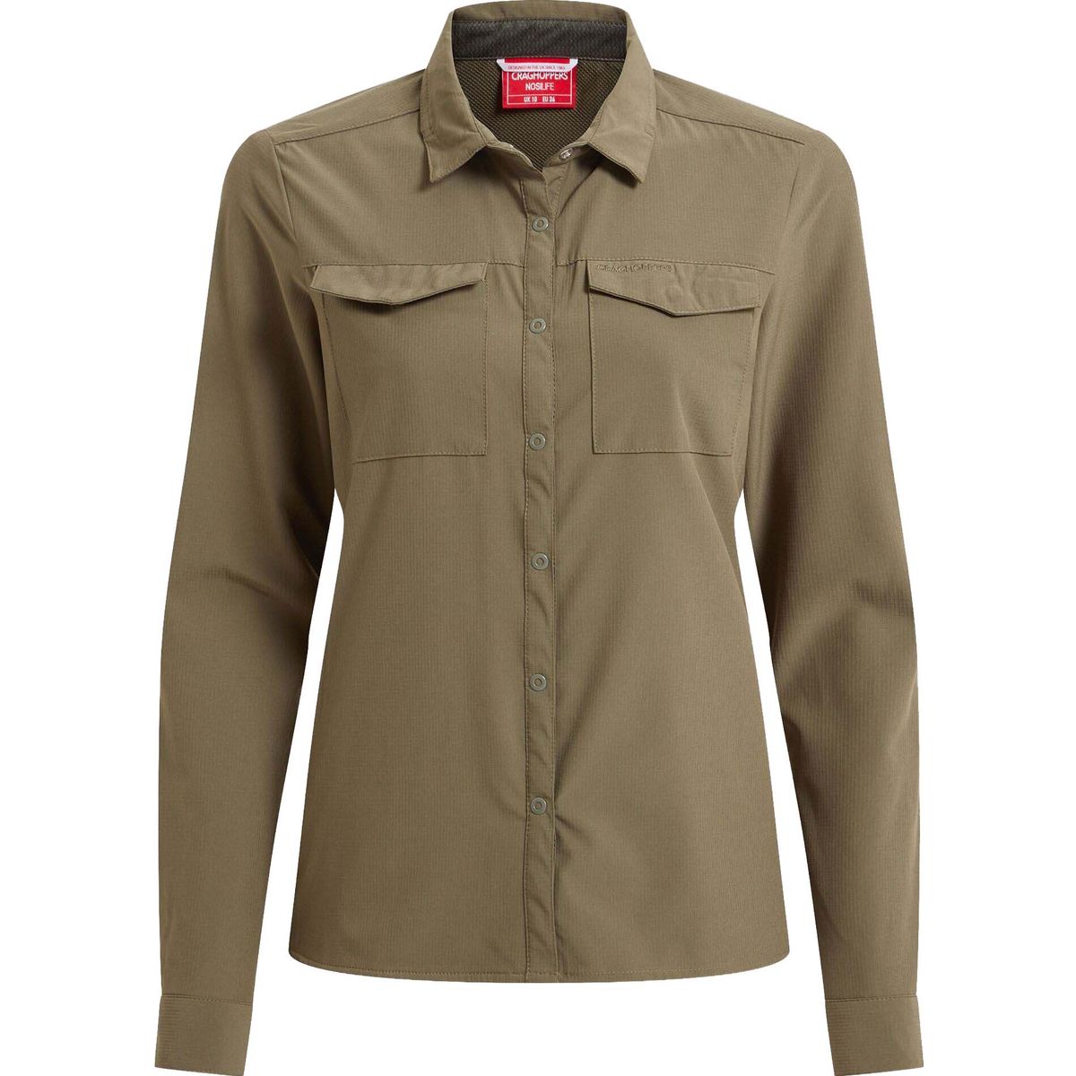 Craghoppers Nosilife Pro Long Sleeved Shirt III wild olive (CZL) 40 CWS532 CZL 14L