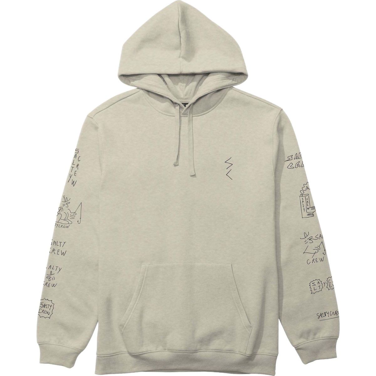 Salty Crew Reel LB Hoodie oatmeal heather (OATHEA) XXL 20335315E-OATHEA-XXL