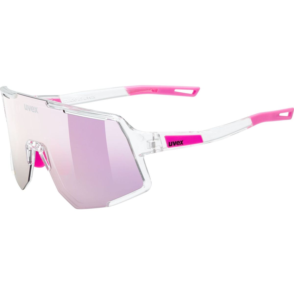 Uvex Sequenze clear mirror pink cat. 3 one size S5340069316