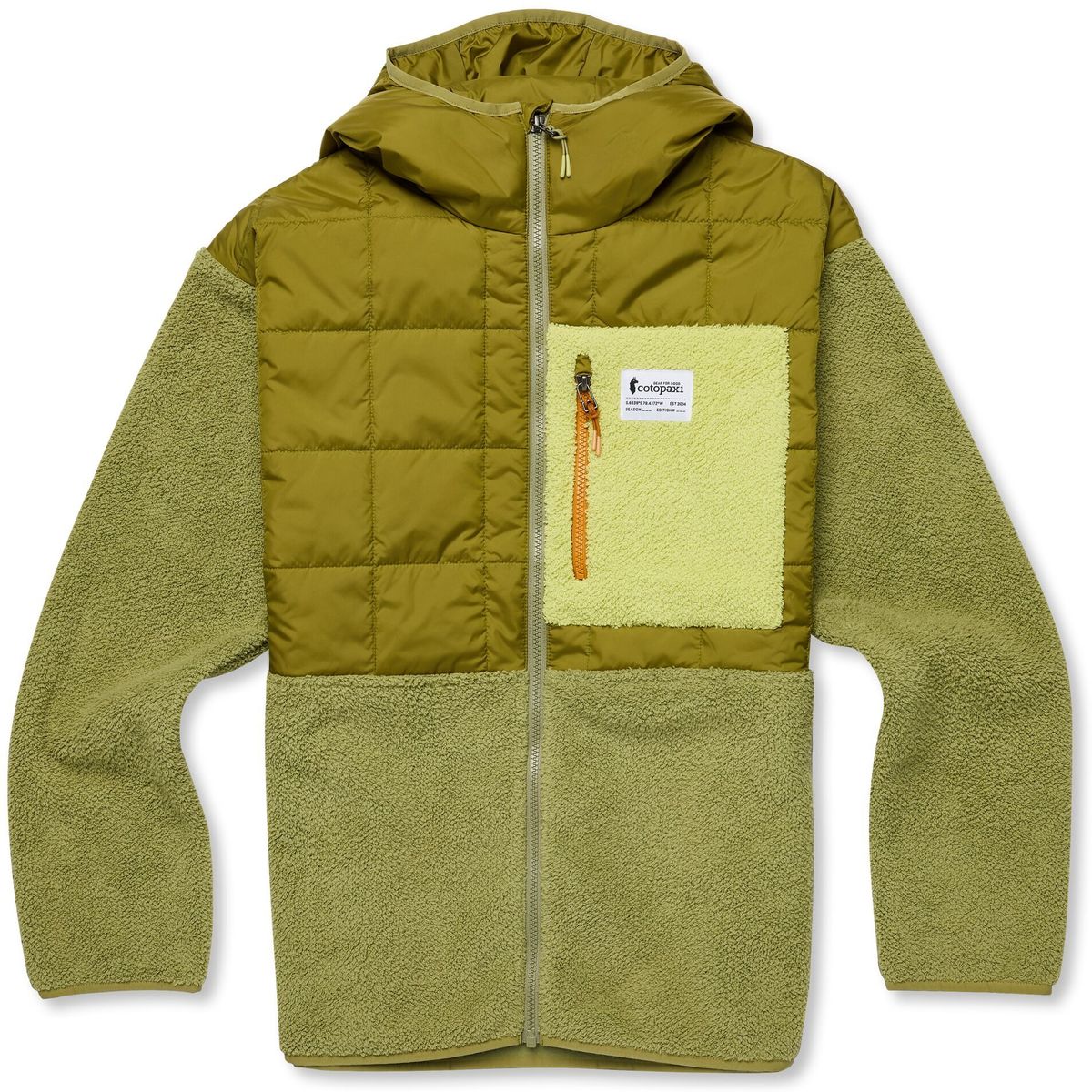 Cotopaxi Trico Hybrid Hooded Jacket - Mens - Seed Men seed L HSFJ-SEED-M-L