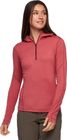 W Sltn 150 Mrno BS QTR Zip Hoody