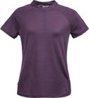 Tee W's Cristallo Zip Merino SS
