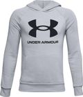 Boys' UA Rival Fleece Big Logo Hoodie