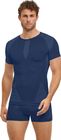 Herren Tight Fit-shirt Warm