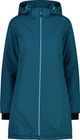Woman Coat Zip Hood