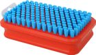 T160B Brush rect., Fine Blue Nylon