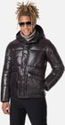 Shiny Hoodie Parka Jacket