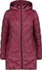Woman Parka Snaps Hood