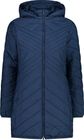 Woman Parka Snaps Hood