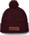 Cable Cuff Pom Beanie