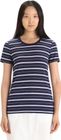 W Wave Short Sleeve Tee Stripe