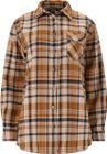 Wolfhard W Checked Fleece Shirt