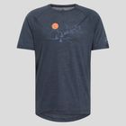 T-shirt Crew Neck Short Sleeve Ascent PW 130 Land