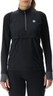 Woman Running Exceleration Wind Shirt Long SL Zip UP