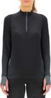 Woman Running Exceleration Shirt Long SL ZIP UP