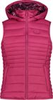 Woman Vest Snaps Hood