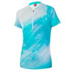 Women Bike Shirt Half Zip Cloudy