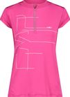 Woman T-shirt Half Zip