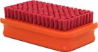 T190B Brush rect., Fine Red Nylon